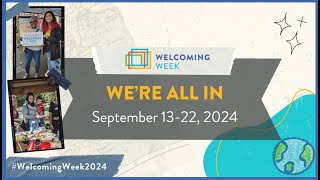We're All In: Preparing for Welcoming Week 2024 (Examples from Arkansas, U.S. & Australia)