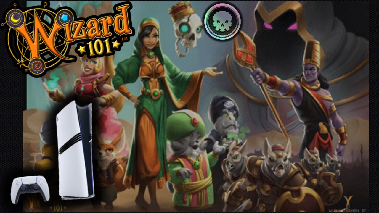 🔴 #1 Wizard101 Console Stream 🎮 - Arc 3 Mirage! Lvl 120 🌿 - 2008 Player - PS5 Pro ☄️