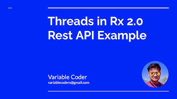 Threads in RxJava with Rest API data fetching example