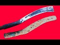 Restoration A Very Rusty Knife Sword