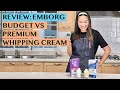 REVIEW: WHIPPING CREAM - BUDGET VS PREMIUM: WHICH ONE SHOULD YOU USE?