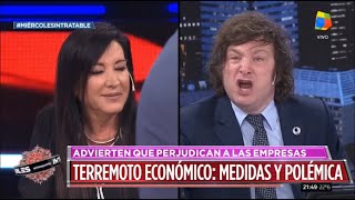 Milei Contra Una Diputada Macrista Guarden Este Video Porque Está Mintiendo Intratables- 280819