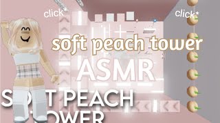 ROBLOX soft peach tower BUT its keyboard ASMR screenshot 5