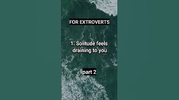 5 signs that you are an EXTROVERT...part 2.♥️ #shorts #shortsvideo #facts #introvert #shortvideo