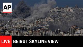 LIVE: Beirut skyline as Israeli military ramps up operations in Lebanon