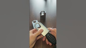 One key manages multiple padlocks#lockfactory #factory #smartlock #padlock #fingerprintlock #lock