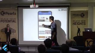 Flutter meetup, Karachi | Code beautiful UI with Flutter and Material Design by Waleed Arshad
