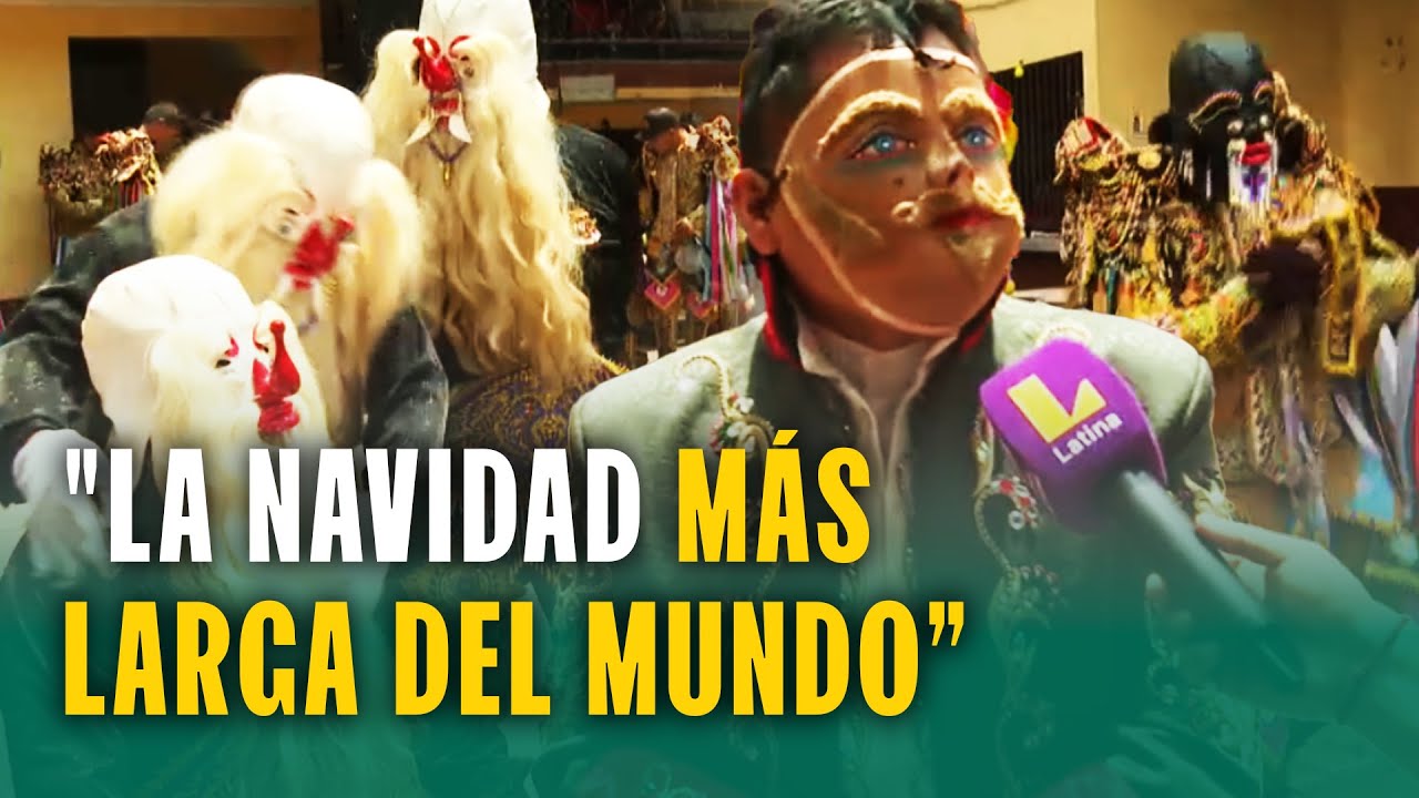 La fiesta de los negritos de Huánuco llega a Lima: "Danzantes que celebran el nacimiento de Cristo"