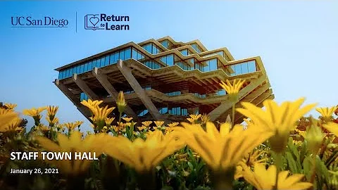 Return to Learn: Staff Town Hall ( January 26, 202...