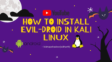 How to install Evil-Droid in kali-linux [HINDI] To make payload #androidhacking #signedapk