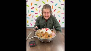 Scoopy's Ice Cream's "Mega Scoop" Ice Cream Sundae Challenge