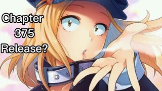 My hero academia manga chapter 375 release date prediction