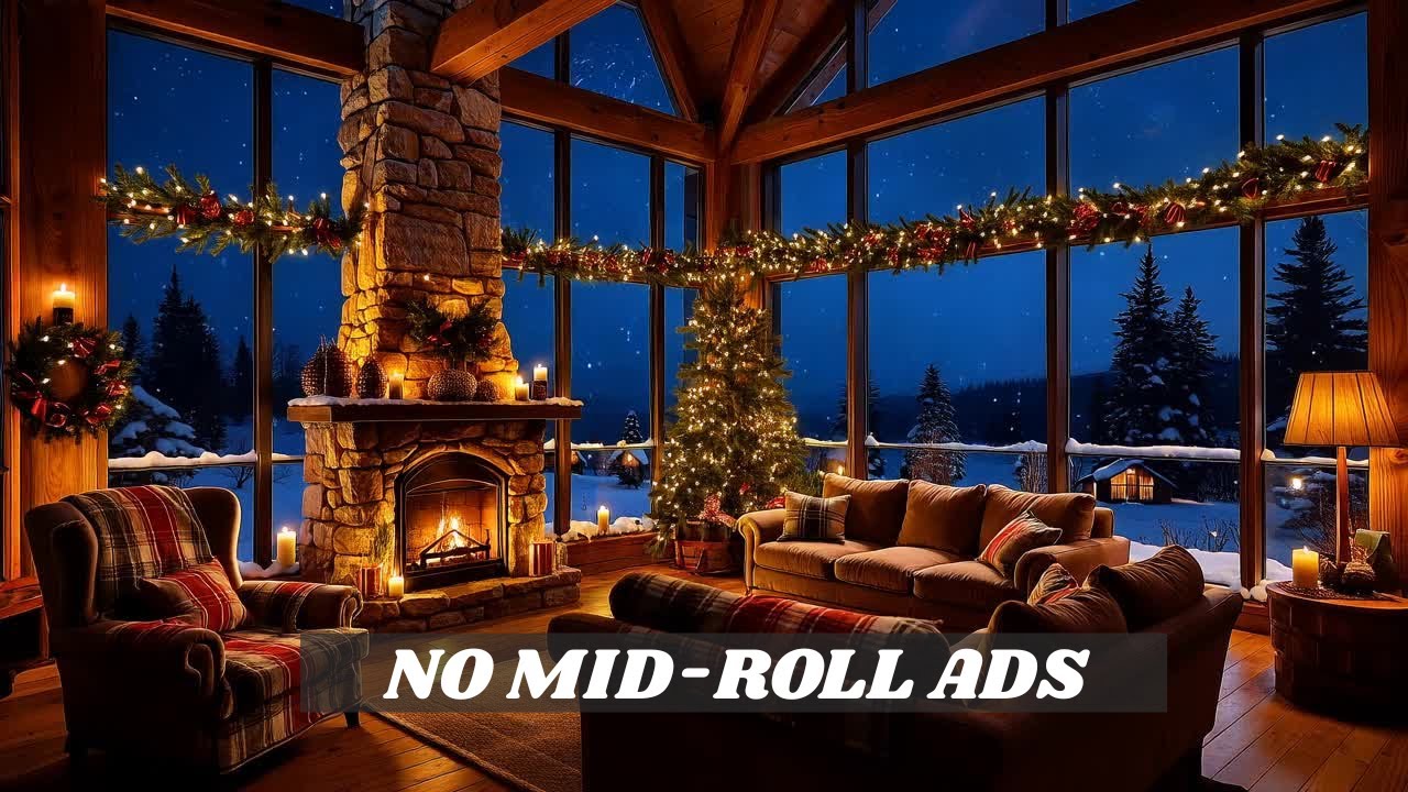 New Year Ambience 2026 🎆 Cozy Winter Night for Reflection & Sleep (NO MID-ROLL ADS)
