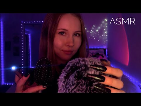 ASMR~1+ HR Light/Focus Triggers, Ear Cleaning, Hair Brushing, Mouth Sounds, Fake Nails (Lilia's CV)✨