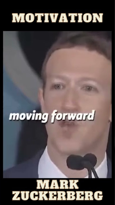 Semangat motivasi bos Facebook