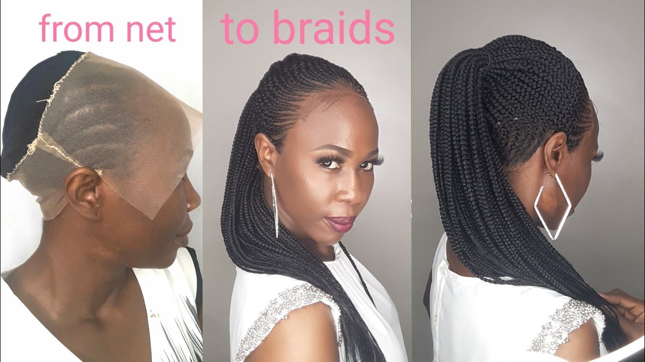 DIY! Most incredible realistic braided ponytail wig.