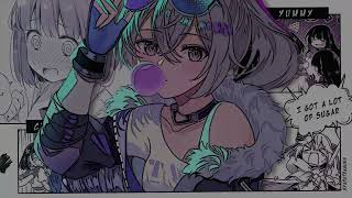 Nightcore - Yummy (Lyrics)