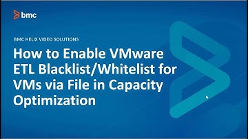 How to Enable VMware ETL Blacklist/Whitelist for VMs and Hosts via Blacklist file in TSCO