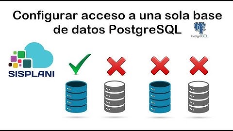 Dar acceso a una sola base de datos en PostgreSQL