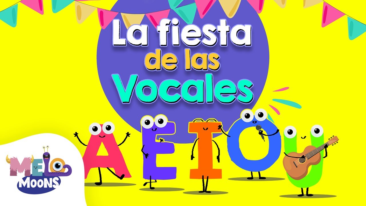 Melomoons - La Fiesta de la Vocales (Videoclip Oficial) 🎉🤩🎤