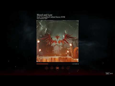[메탈 헬싱어 사운드 트랙] Blood and Law ft  Mikael Stanne from Dark Tranquillity