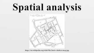 Spatial analysis