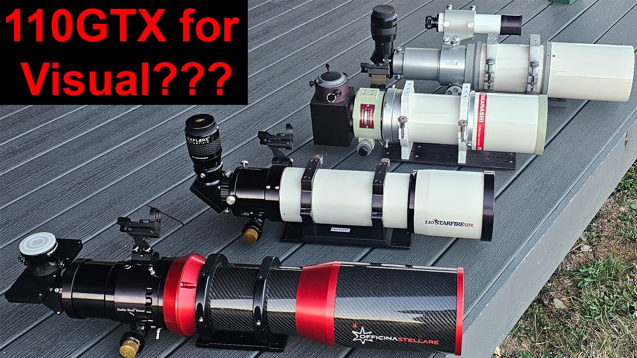 🤯 Стоит ли телескоп Astrophysics 110GTX APO 8000 долларов для визуального использования??? Мой че...