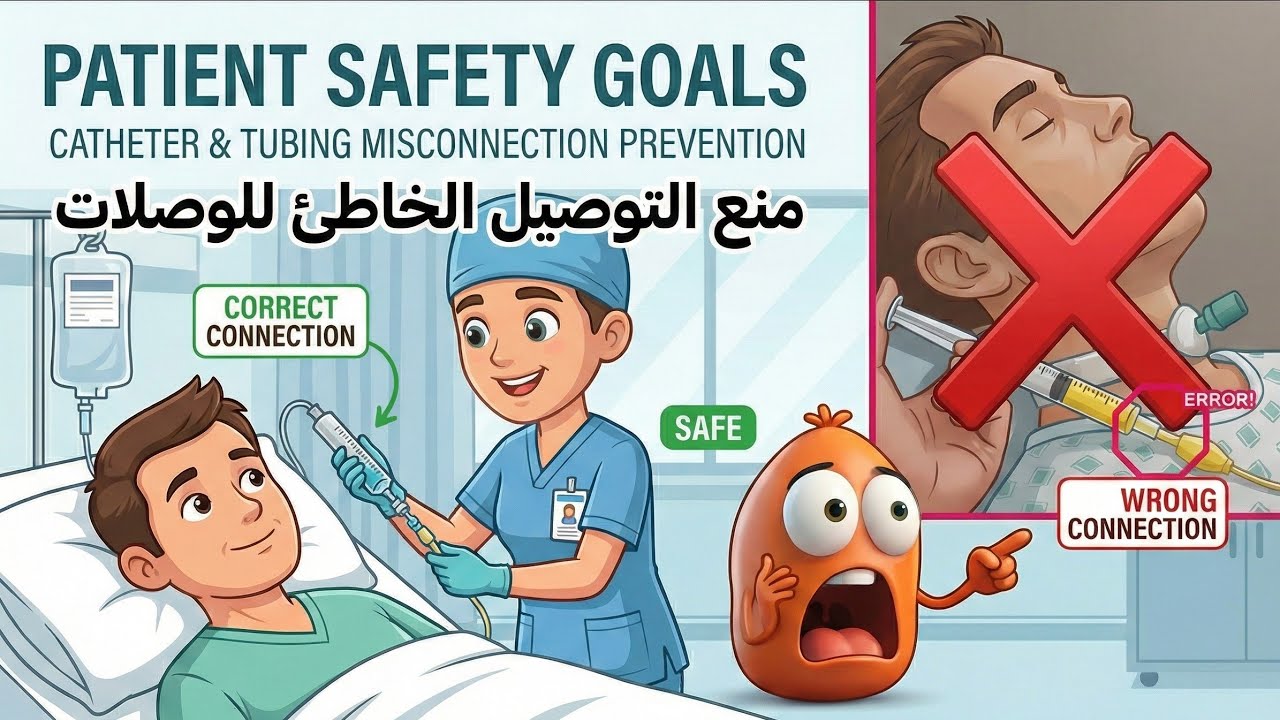 معيار منع التوصيل الخاطئ للوصلات والقساطر Catheter and Tubing Misconnection Prevention