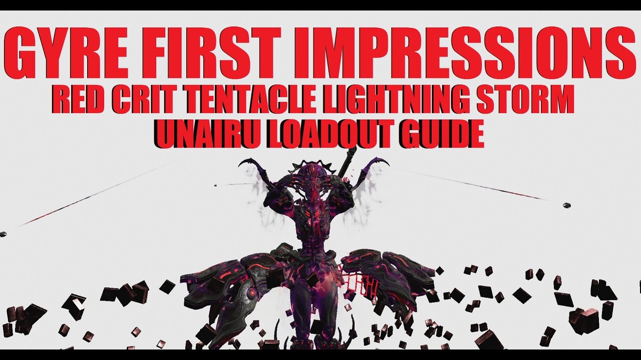 [WARFRAME] UNAIRU GYRE Build Guide + How To Play Gyre l Angels Of The ...