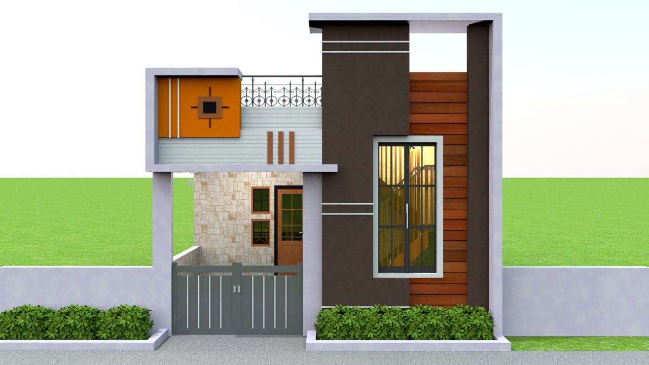20 40 House Plan 800 Sqft Single Floor House Design 3bhk YouTube