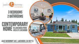 Contemporary Home @ 4443 Woodruff Ave in Lakewood, CA