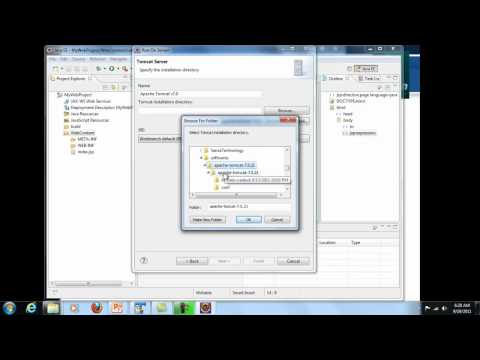 Setting up Eclipse IDE with Tomcat