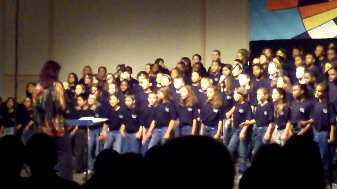 Alachua County Elementary Honor Choir 2010 YouTube