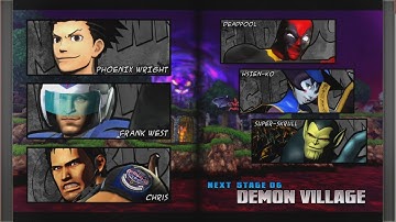 UMVC3 - ARCADE MODE - PHOENIX WRIGHT/FRANK WEST/CHRIS!