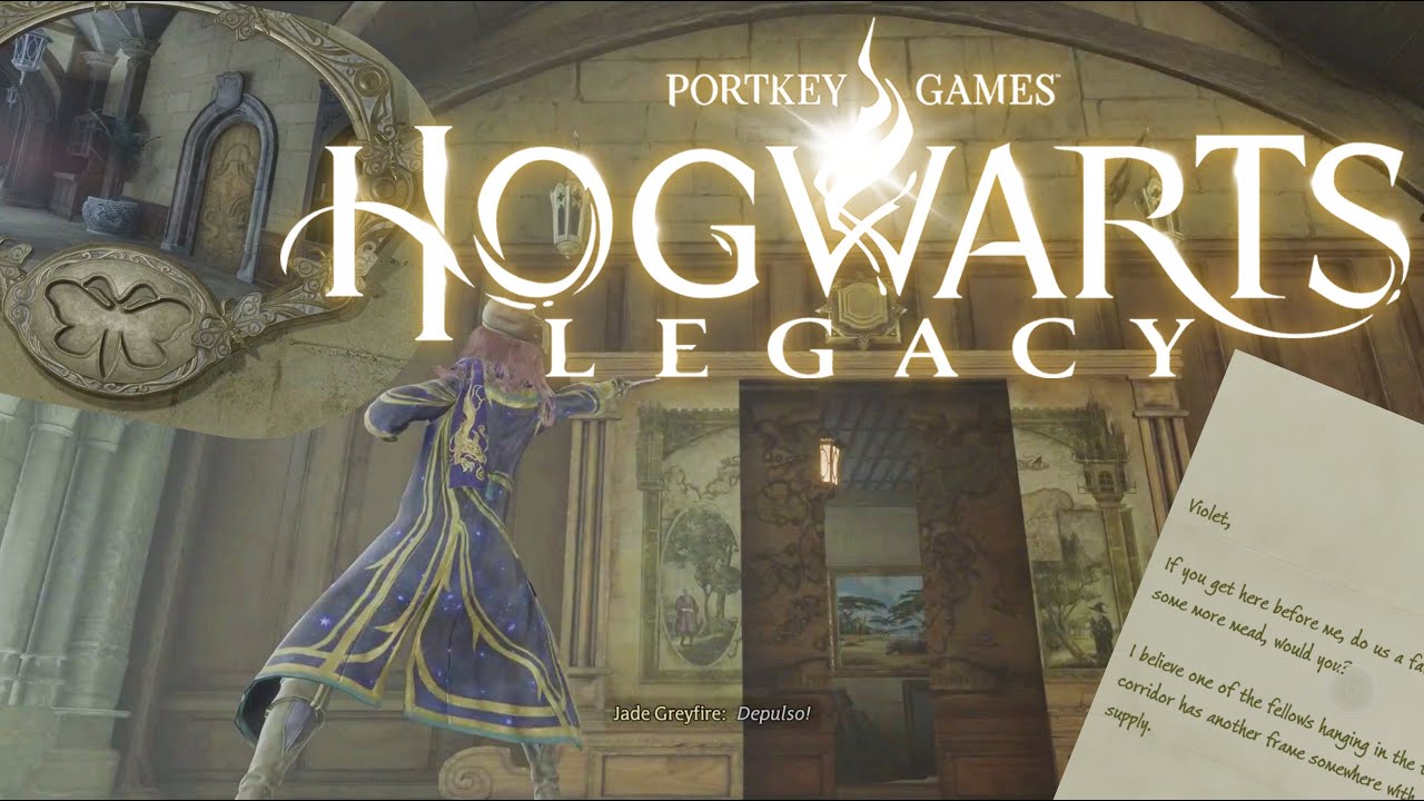 Hogwarts Legacy The Secret Passage Behind the Map of Argyllshire