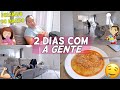 ROTINA DE DONA DE CASA, TREINANDO EM CASA, FIZ POLENTA COM FRANGO AO MOLHO ♥ - Bruna Paula