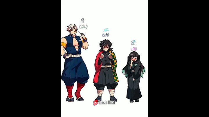 Guess who has switched on whose body 😂❤ #giyu #muichiro #sanemi #kny #demonslayer #foryou #shorts