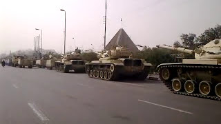 29/01/2011 Army deploys tanks in Nasr City الدبابات في مدينة نصر