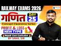 Railway Exams Maths 2026 | Maths Profit &amp; Loss New Type of Questions 🔥 | Sahil sir