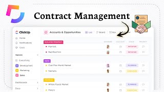 How to Use ClickUp for Contract Management