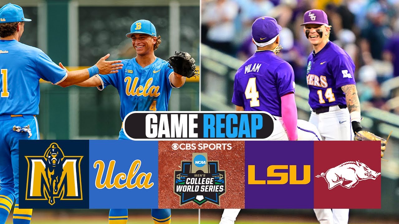 2025 Men's College World Series: UCLA & LSU handle business early in ...