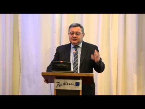 კონფერენციაზე  დავით უსუფაშვილის სიტყვით გამოსვლა