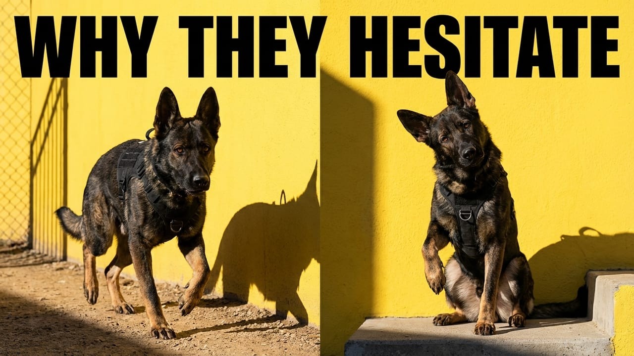 Момент, когда умные собаки перестают следовать за другими и начинают принимать решения.