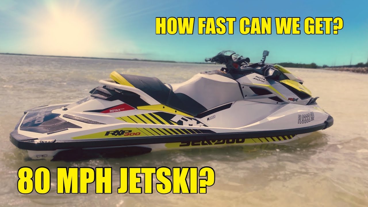 80 MPH + Sea Doo Rxp-X300 Riva Racing Thru Hull Exhaust Sound/ Waterbox ...