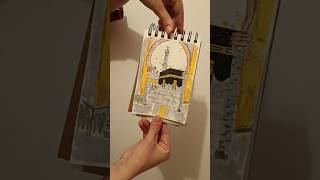 meka #art #shortvideo #painting #mekah #calligraphy