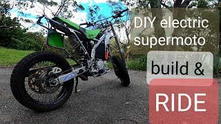 how fast DIY electric supermoto kit from china