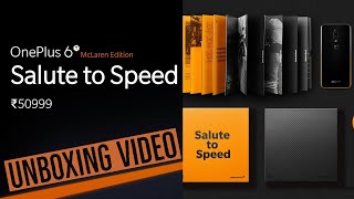 Unboxing - OnePlus 6T McLaren Edition - Amazon India