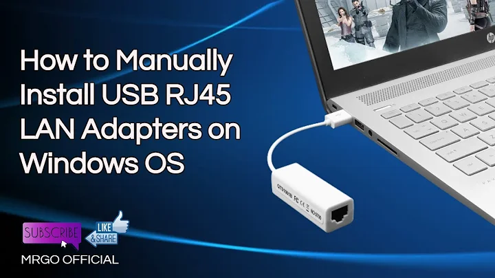 USB RJ45 LAN Adapter ll How to install on Windows 7,8,10 and Linux