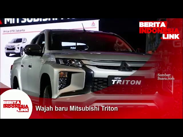 Wajah baru Mitsubishi Triton