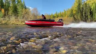 Мелкоходность Лодки SibRiver GT 520 под мотором Mercury 40 JET (1)